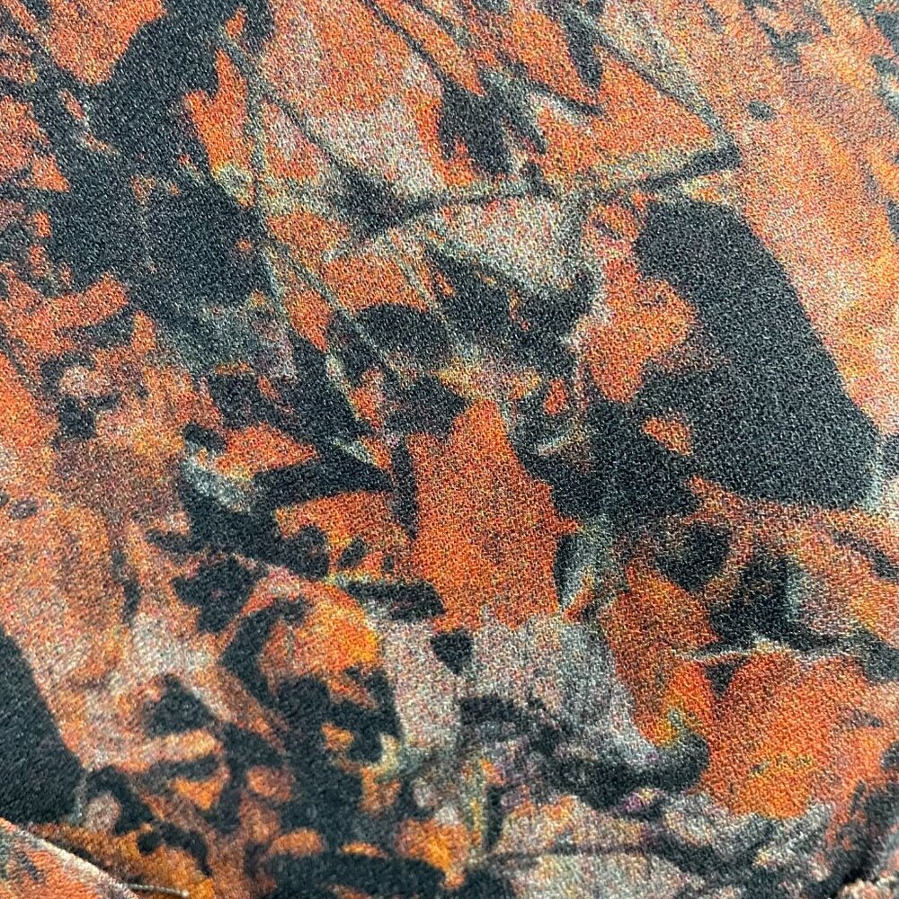 Peruvian Connection Floral Abstract Button Up Shirt - Picture 4 of 7